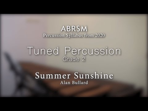 ABRSM G2 Tuned Percussion - Summer Sunshine
