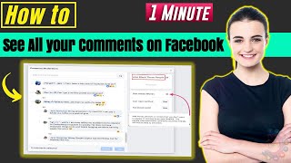 How to see all your comments on facebook 2024 |  see my comments on FB