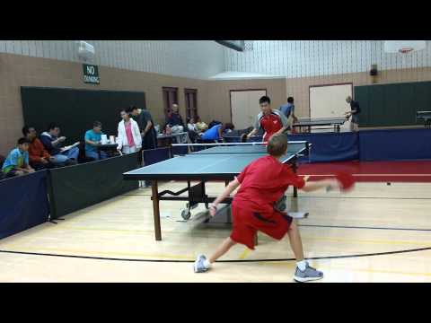 Potomac fall 2012. Jason Koval vs Wang Qing Liang. Set 1