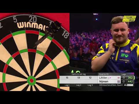Luke Littler vs Wessel Nijman • Grand Slam 2025 Last 16 (Wolverhampton) ITA