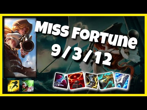 Miss Fortune vs Jhin KOREAN Challenger BOT (9/3/12) - v10.25