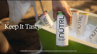NÜTRL Vodka Seltzer Keep It Tasty | Beach Party