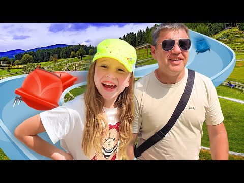 Nastya shows 5 sights worth visiting during a family trip to Switzerland