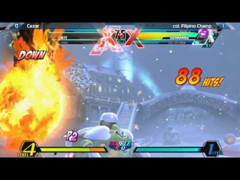UMvC3 Cezar vs coL Filipino Champ - Double K.O