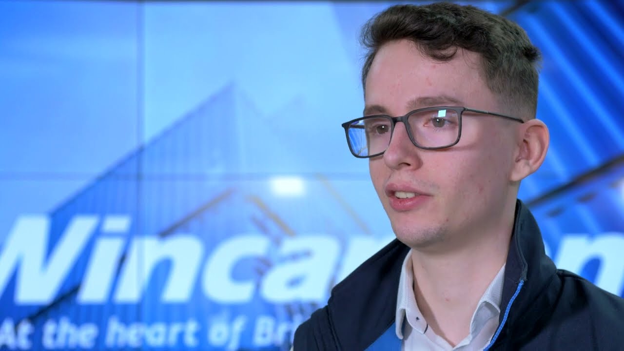 Student Joel discusses his experience on placement with Wincanton.
