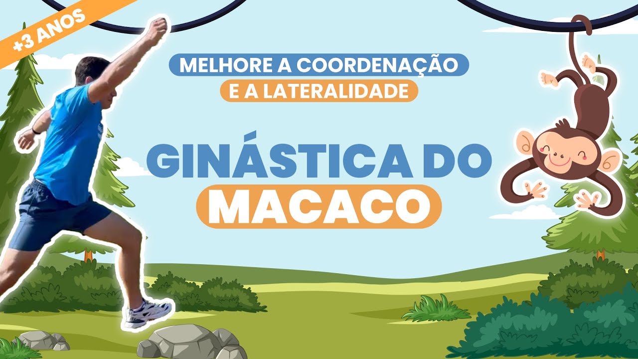 Atividade Física para Crianças para Melhorar a Coordenação Motora e a Lateralidade - 8 minutos