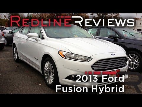 2013 Ford Fusion Hybrid Review, Walkaround, Test Drive