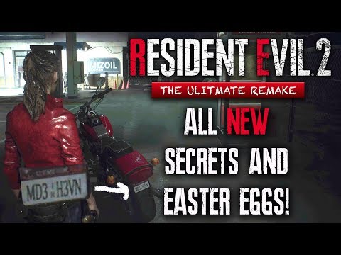 Resident Evil 2 Remake ALL NEW Secrets & Easter Eggs You May Have Missed