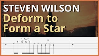 Deform to Form a Star (Grace for Drowning) Guitar &amp; Bass Tabs - Steven Wilson