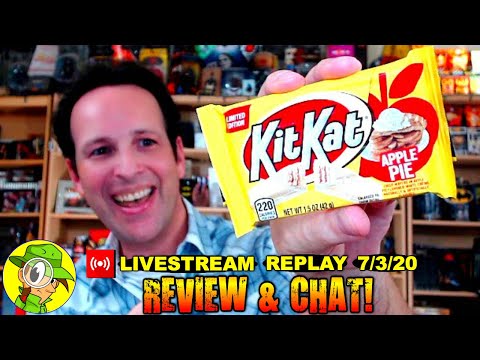 , title : 'Kit Kat® APPLE PIE LIMITED EDITION Review 🍫🍎🥧🎇 | Livestream Replay 7.3.20 | Peep THIS Out! 🕵️‍♂️'