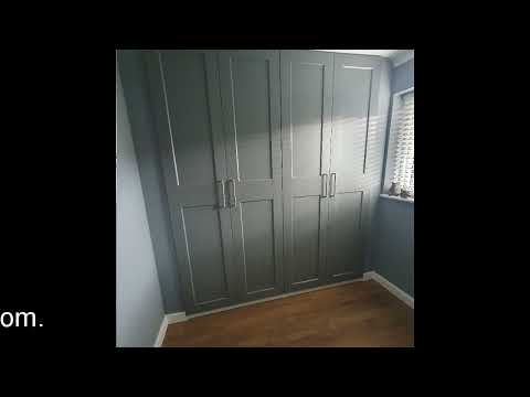 Ikea pax wardrobe hack with integrated air vents to help stop mould #diy #8