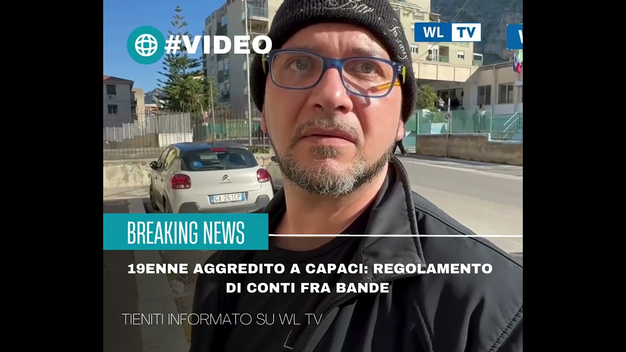 19enne aggredito a Capaci: regolamento di conti fra bande