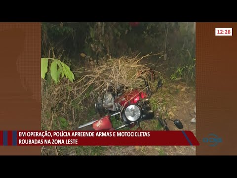 Em operação, Polícia apreende armas e motocicletas roubadas na zona leste de Teresina 08 07 2021