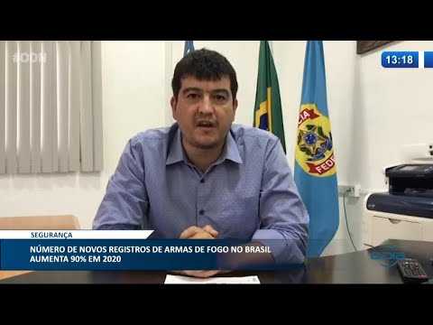 Aumentou 90% em 2020 o número de registros de armas de fogo no país 21 01 2021