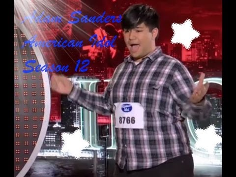 Adam Sanders on American Idol 12 (San Antonio Episode)