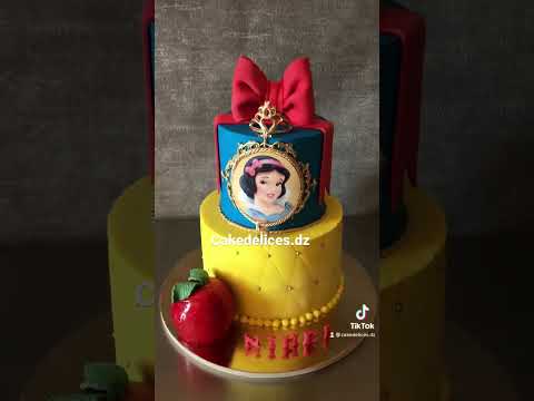 Pièce monté blanche neige