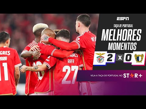 Benfica vence o Famalicão com tranquilidade e vai às oitavas da Taça de Portugal | Melhores Momentos