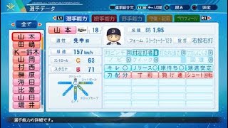 【パワプロ2020】オリックスバファローズ 選手能力データ 【実況パワフルプロ野球2020】eBASEBALL