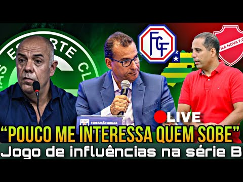 💚😡 FGF ABANDONA O GOIÁS, HUGO JORGE MANDA A REAL SOBRE ACESSO E INFLUÊNCIAS RODADA FINAL!