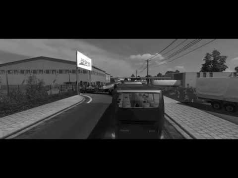 ETS#88 Transporting forklifts  from Suwalki to Kaunas.