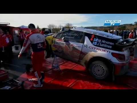 WRC 2012 New Zealand Day 1 Highlights