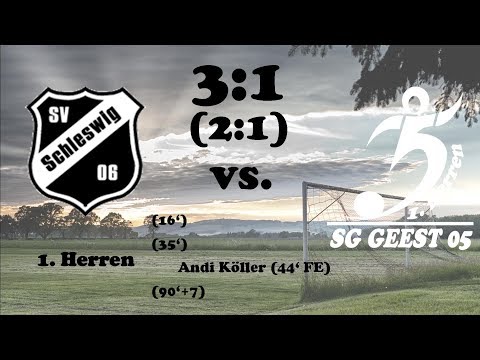 Highlights Schleswig 06 vs. SG Geest 05 - 3:1 (2:1) - 30.09.2017