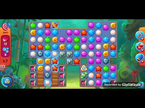 fishdom gameplay / level 5941 / It is like the ads? / thank you