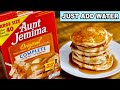 How To Make Aunt Jemima Pancakes Just Add Water