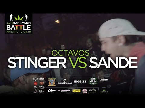 STINGER vs SANDE. 8vos pre 420 Backyard Battle 2019