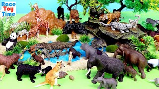 Download lagu Safari Scenery Set for Animal Figurines - Young and Big Animals mp3