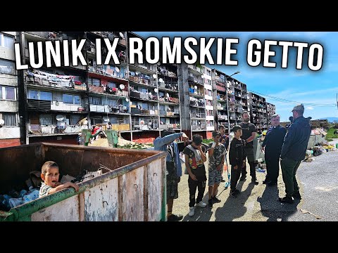 Lunik IX największe cygańskie getto w Europie - najniebezpieczniejsze dzielnice