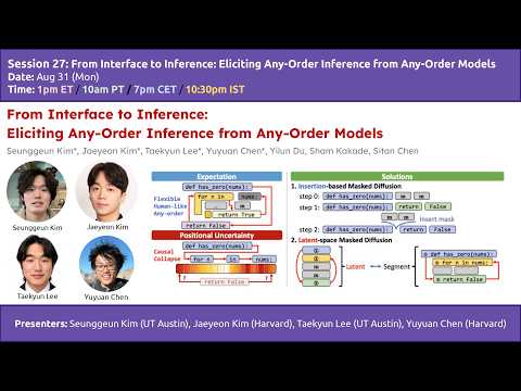 S27 | From Interface to Inference: Eliciting Any-Order Inference from Any-Order Models