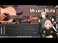 SPY x FAMILY OP - Mixed Nuts - Fingerstyle Cover + TAB Tutorial