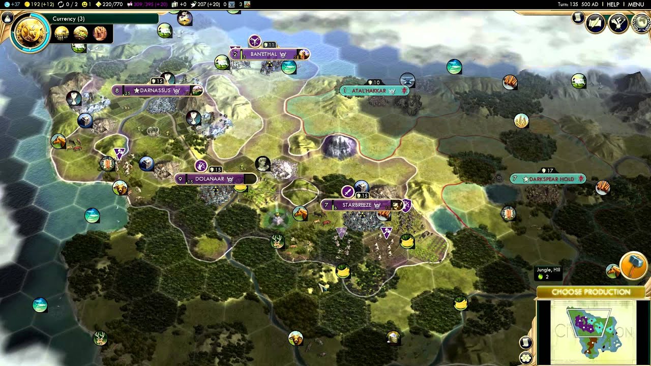 Civilization V with Warcraft Mods - Part 2