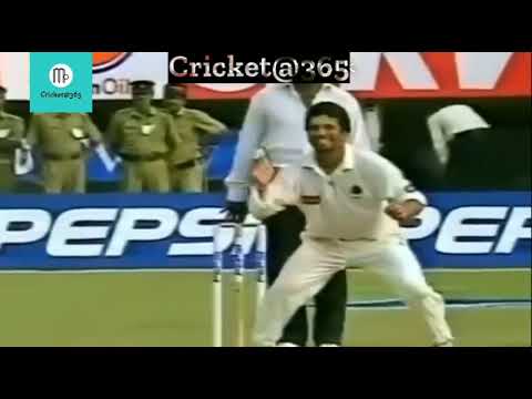 Sachin Tendulkar's Magical Spell Of Spine Bowling, Sachin On A Hat-trick 😲😲