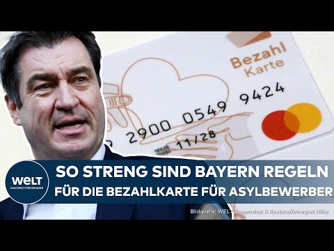 Video Thumbnail: BEZAHLKARTE FÜR ASYLBEWERBER: Bayern testet eigenes System – Berlin warnt vor "Flickenteppich"