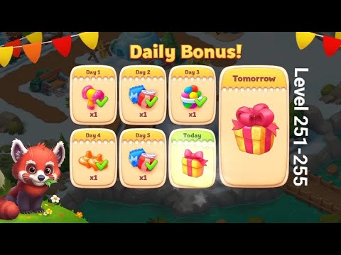 Gameplay Wildscapes Level 251-255