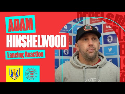 "We want to go as far as we can!" | Adam Hinshelwood | Lancing | Sussex Senior Cup