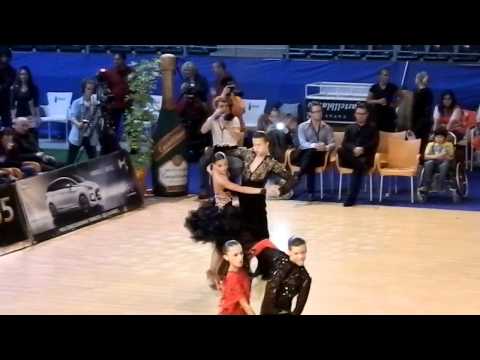 WDSF Cambrils - Youth Latin - semi-final - Daniil Rostvinschii & Anastaiya Stan - paso doble
