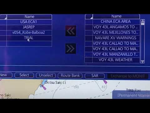 How to create user chart in furuno ecdis