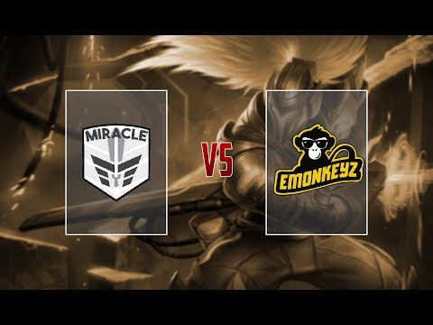 MIRACLE GAMING vs EMONKEYZ | 2o Partido | 5a Jornada | LVP Segunda División