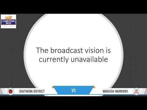 D&DCC - Carlton Mid Premier Grade - Round 12 - Southern District v Waratah Warriors - Day 1