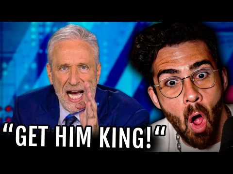 Jon Stewart BREAKS Conservative Senator In Interview | Hasanabi reacts