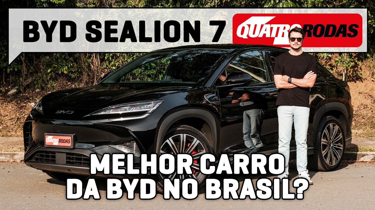BYD Sealion 7 é SUV CUPÊ do Seal com 531 CV e que custa R$ 339.990