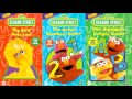 Sesame Street UK VHS Tapes