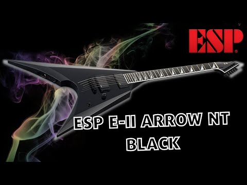 Электрогитара ESP E-II ARROW NT (Black) - фото 2 - id-p1550616013