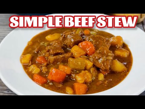 How to make My Mom’s Easy Beef Stew - Simple Basic Method - Anybody Can Make It 