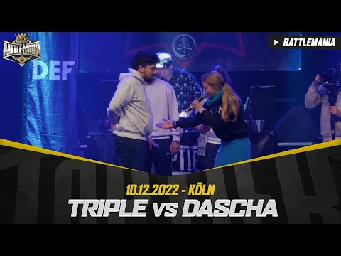 TRIPLE VS DASCHA | Halbfinale [1/2] - TopTier Takeover Köln: 10.12.22