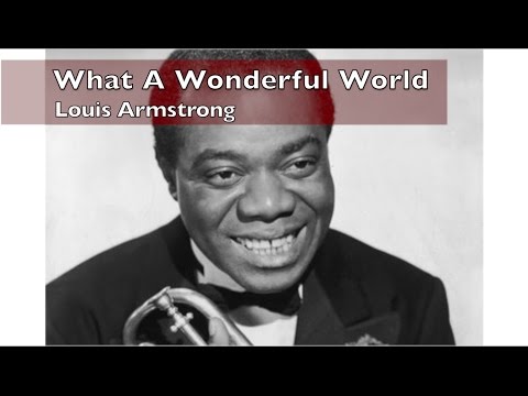 音楽で英語を学ぶ。素晴らしい世界 (Learn English with Music: What A Wonderful World)