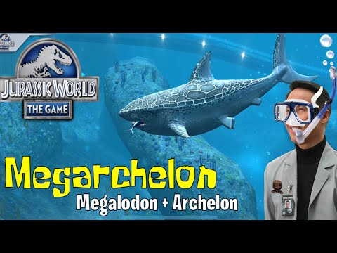 How to Unlock Megarchelon in Jurassic World the Game - Best Aquatic hybrid?